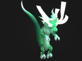 Jade serpent god pet