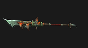 Raid Polearm (orange)