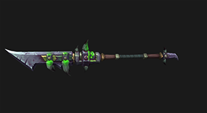 Raid Polearm (green)
