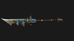 Raid Polearm (blue)