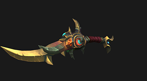 Raid Dagger (orange)