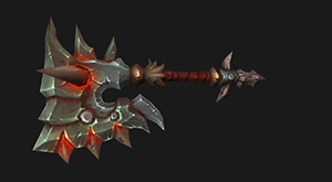 Raid 1H Axe (orange)