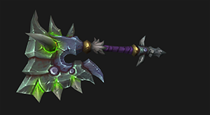 Raid 1H Axe (green)