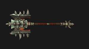Raid 2H Mace (orange)