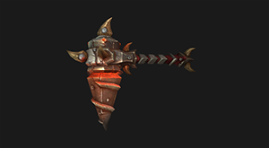 Raid 1H Mace (orange)
