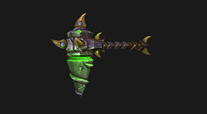 Raid 1H Mace (green)