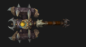 Raid 1H Mace (yellow)