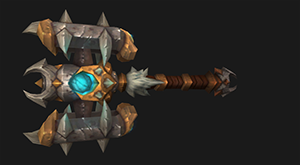 Raid 1H Mace (blue)