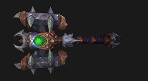 Raid 1H Mace (green)
