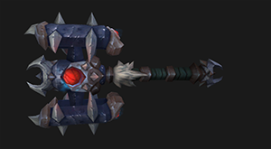Raid 1H Mace (red)
