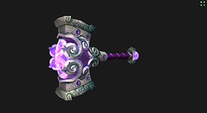Raid 1H Mace (purple)