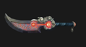 Raid Dagger (red)