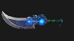 Raid Dagger (aqua)